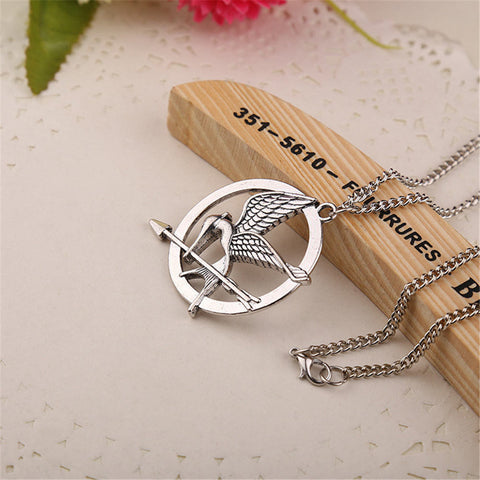 Hunger Games Bird Necklace - gothicstate