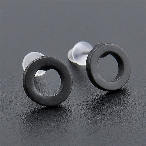 Simple T Bar Earrings - gothicstate