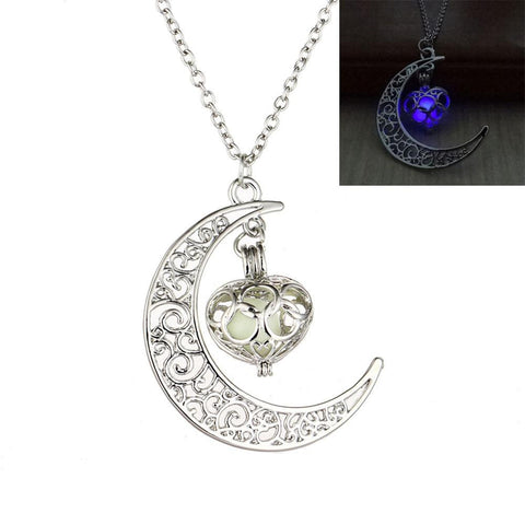 Luminous Glow In the Dark Sailor Moon Pendant - gothicstate