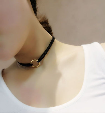 Black Velvet Choker - gothicstate