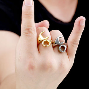 Biker Wrench Rings - gothicstate