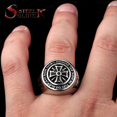 Knights Templar Ring - gothicstate