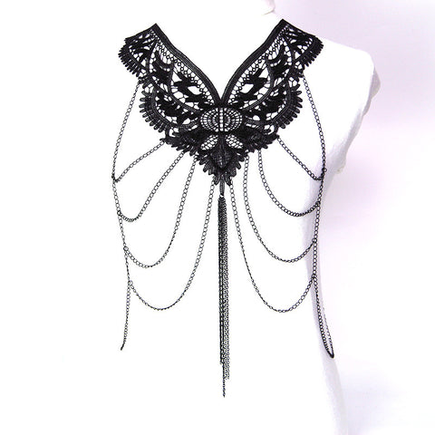 Multi layer Body Chain Tassel - gothicstate