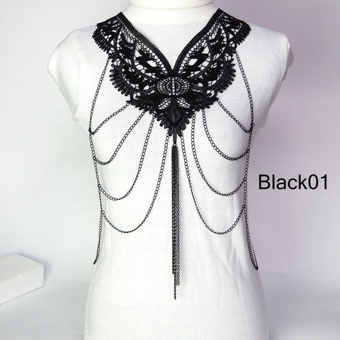 Multi layer Body Chain Tassel - gothicstate