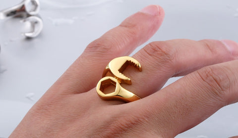 Biker Wrench Rings - gothicstate