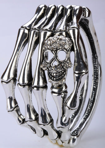 Skull / Skeleton Hand Bone Bracelet Gothic Jewelry - gothicstate