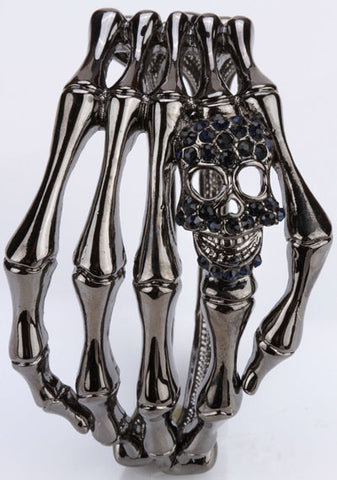 Skull / Skeleton Hand Bone Bracelet Gothic Jewelry - gothicstate