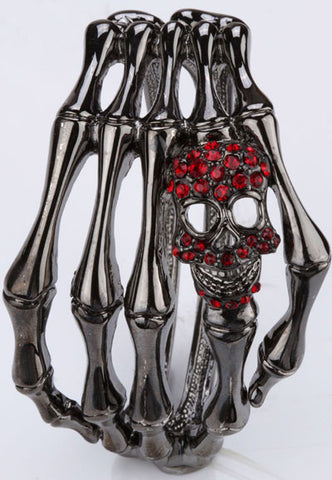 Skull / Skeleton Hand Bone Bracelet Gothic Jewelry - gothicstate