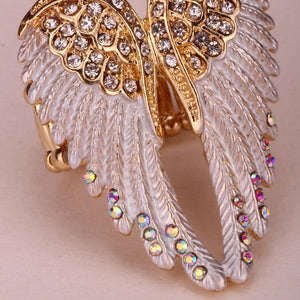 Angel Wings Stretch Ring Women Biker Jewelry - gothicstate