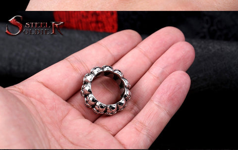 Vintage Domineering Skull Ring - gothicstate