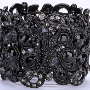 Floral Stretch Bracelet Vintage Style - gothicstate