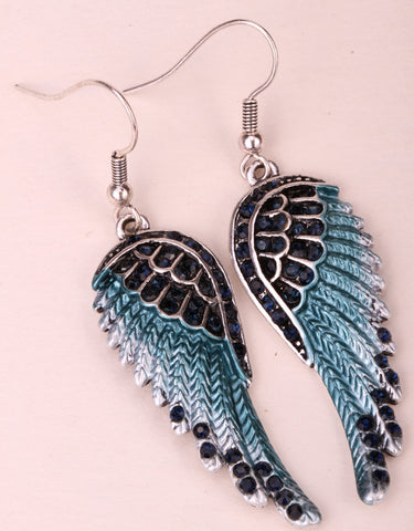 Angel Wings Dangle Earrings - gothicstate