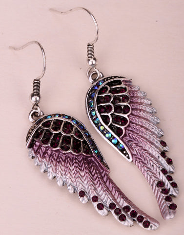 Angel Wings Dangle Earrings - gothicstate