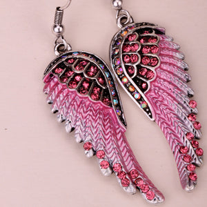 Angel Wings Dangle Earrings - gothicstate