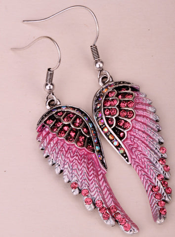 Angel Wings Dangle Earrings - gothicstate