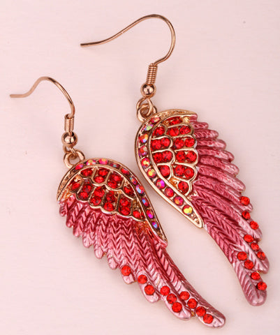 Angel Wings Dangle Earrings - gothicstate