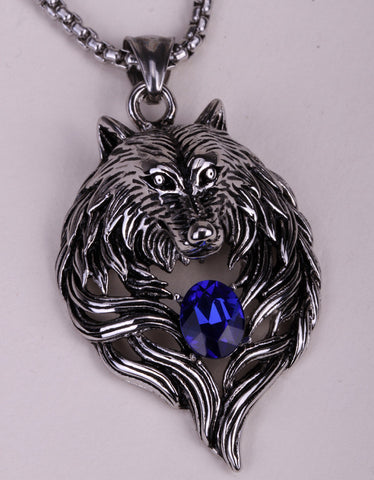 Wolf Necklace For Men and Women - gothicstate