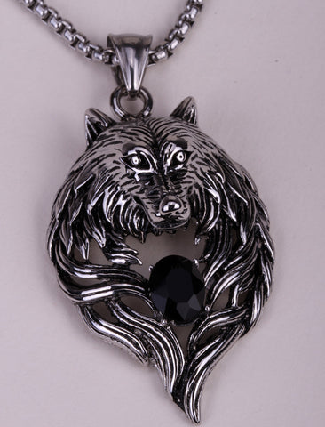 Wolf Necklace For Men and Women - gothicstate