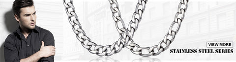 5/6/8mm Byzantine Box Mens Chain Stainless Steel Necklace - gothicstate