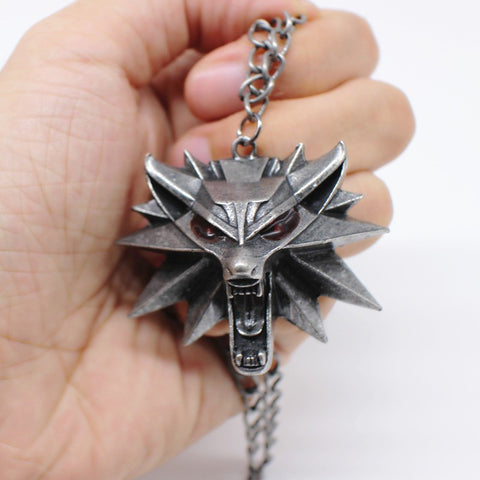 The Wild Witcher Wolf Pendant - gothicstate