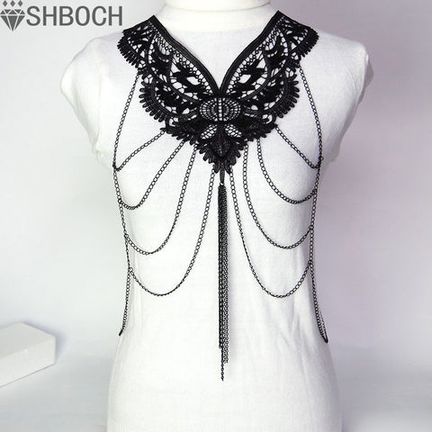 Multi layer Body Chain Tassel - gothicstate