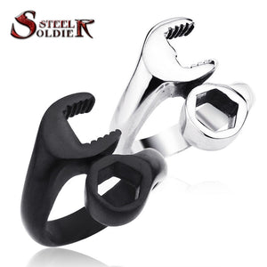 Biker Wrench Rings - gothicstate