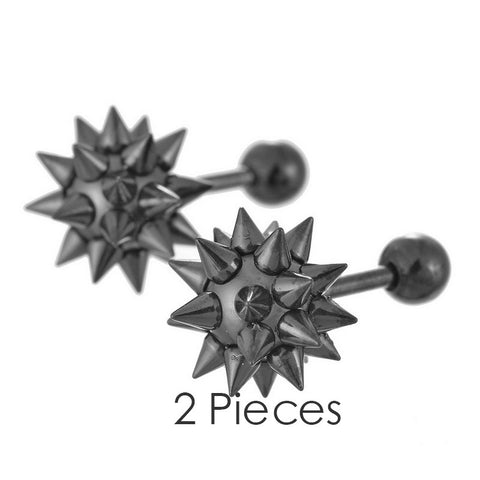 Cool Punk Spike Stud Earrings - gothicstate