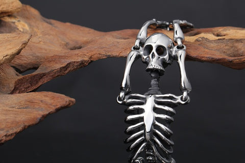 Punk Rock Gothic Body Skull Bracelet - gothicstate