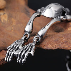 Punk Rock Gothic Body Skull Bracelet - gothicstate