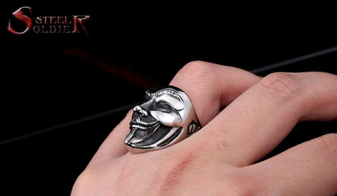 Fawkes Mask V for Vendetta Ring - gothicstate